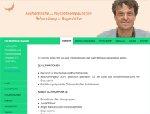 Tablet Screenshot of dr-boesch.at
